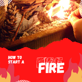 how to light a fire